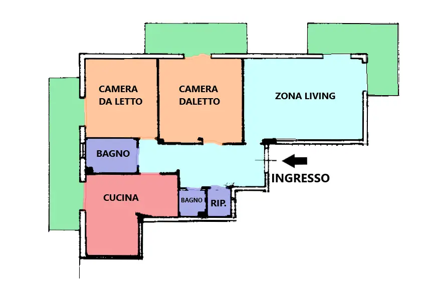 Appartamento con vista mare — foto 18
